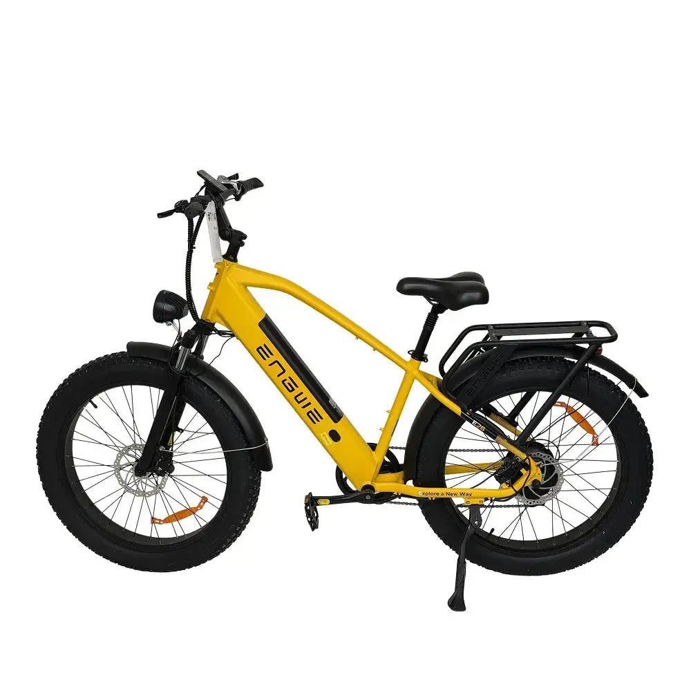 Tweedehands - ENGWE E26 - Hoge instap - Geel - fatbikeskopen.nl