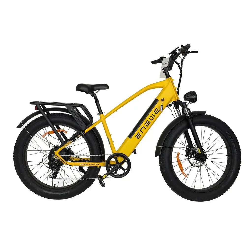 Tweedehands - ENGWE E26 - Hoge instap - Geel - fatbikeskopen.nl