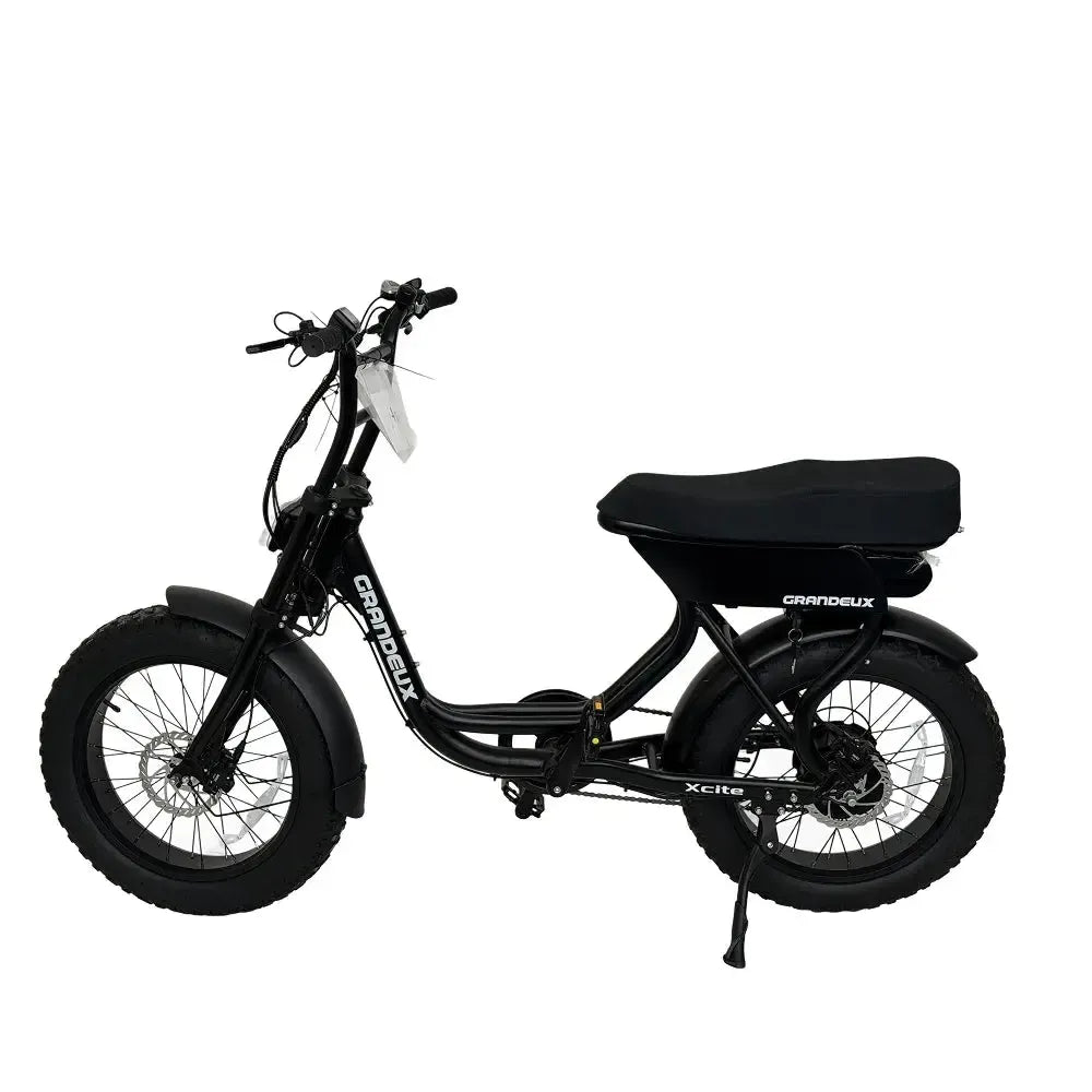 Tweedehands - Grandeux Xcite - Zwart - fatbikeskopen.nl