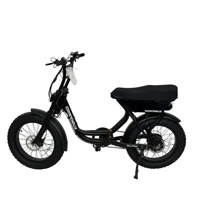 Tweedehands - Grandeux Xcite - Zwart - fatbikeskopen.nl