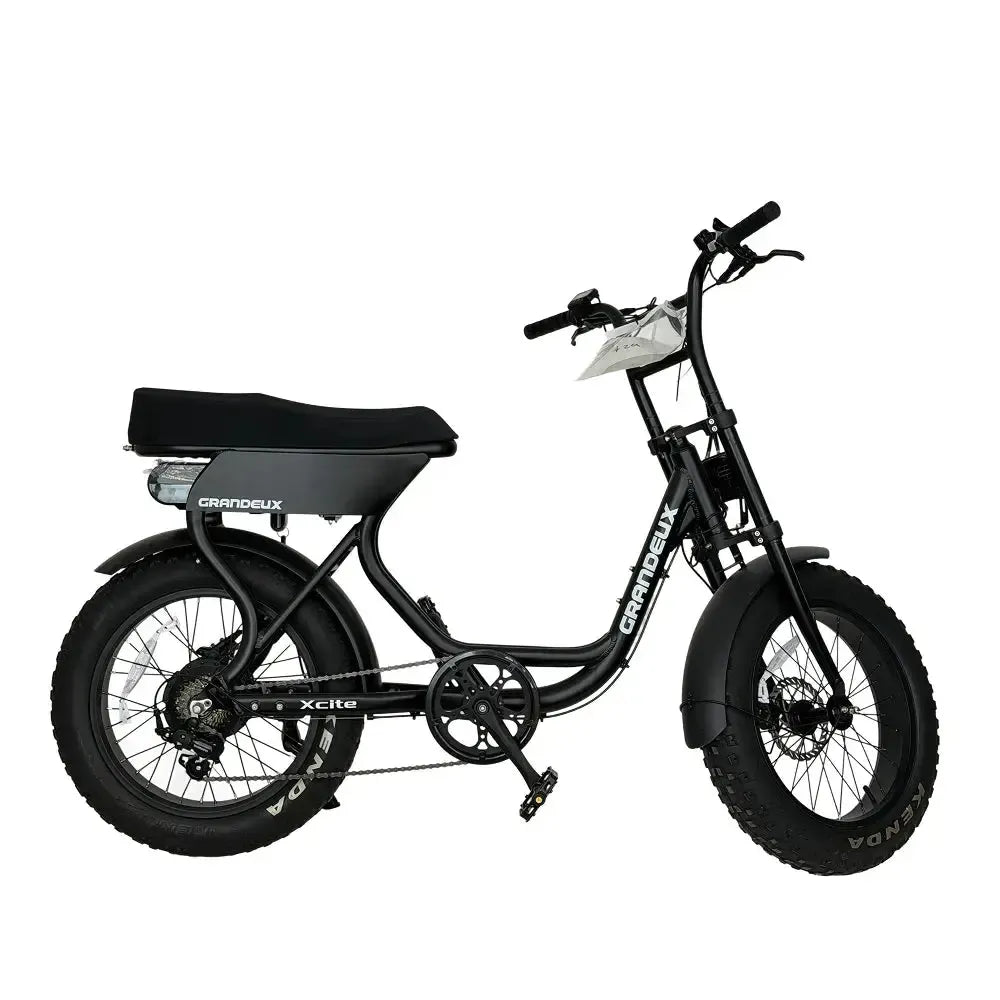 Tweedehands - Grandeux Xcite - Zwart - fatbikeskopen.nl