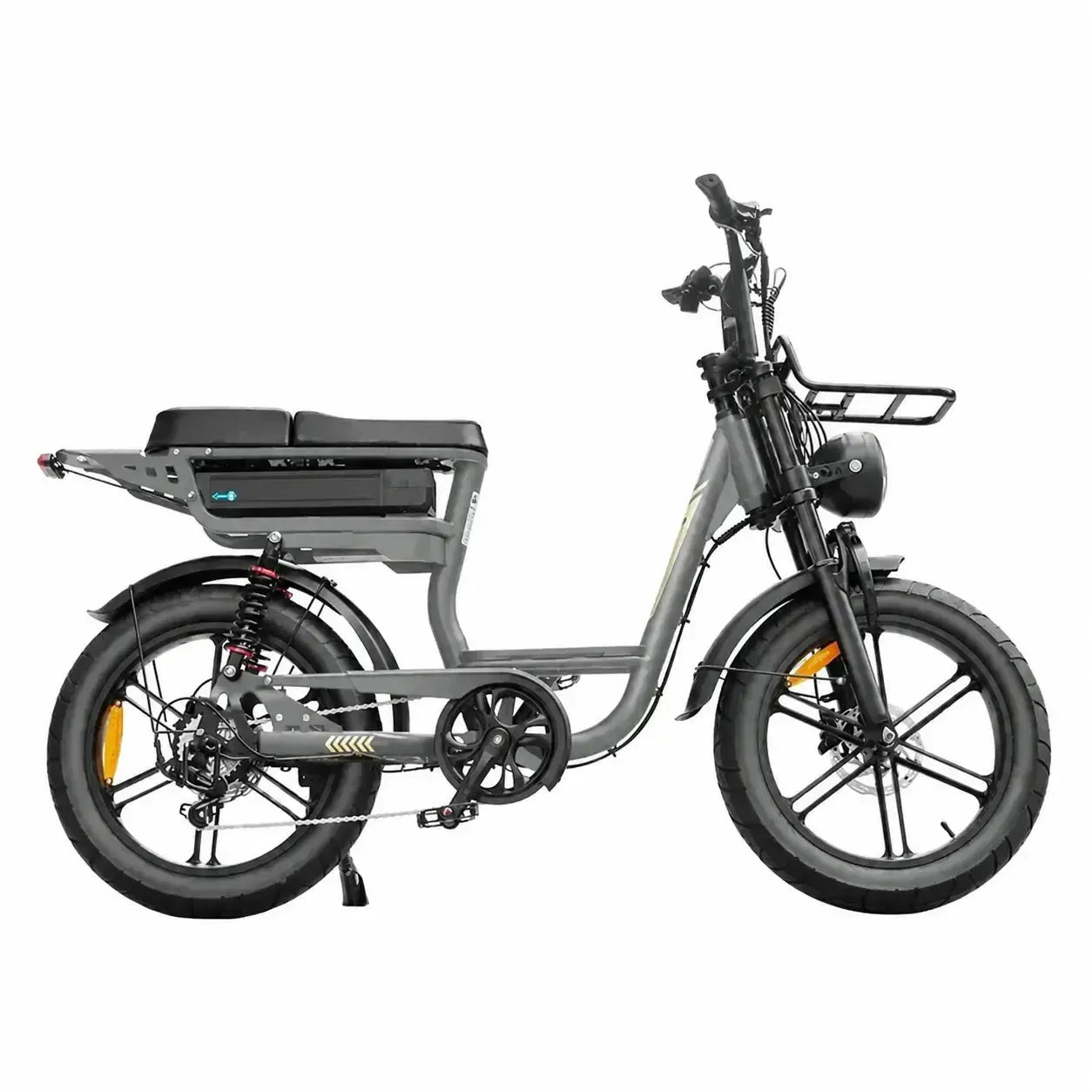 V20 Comfort - Grijs - fatbikeskopen.nl