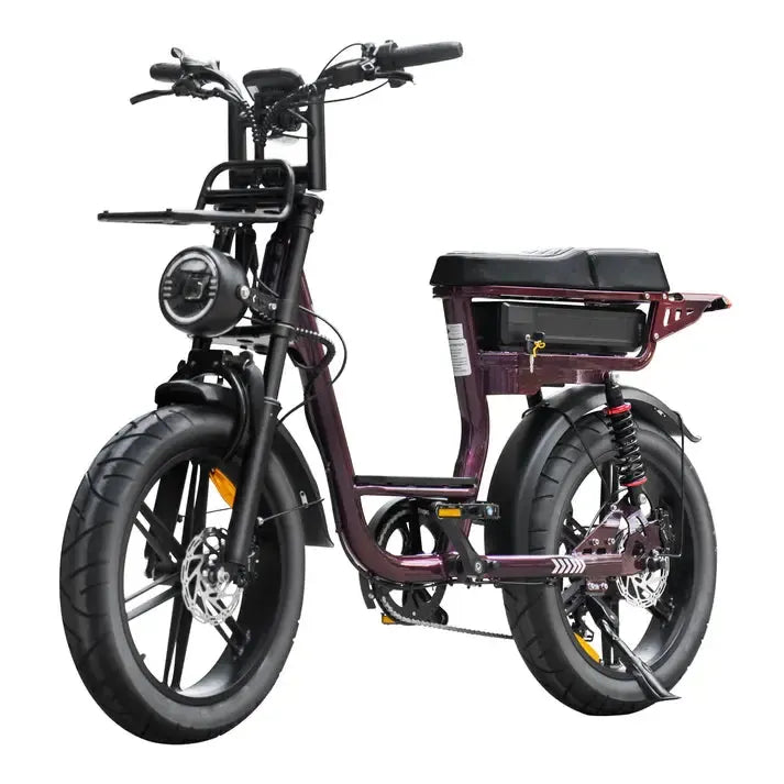 V20 Comfort - Paars - fatbikeskopen.nl