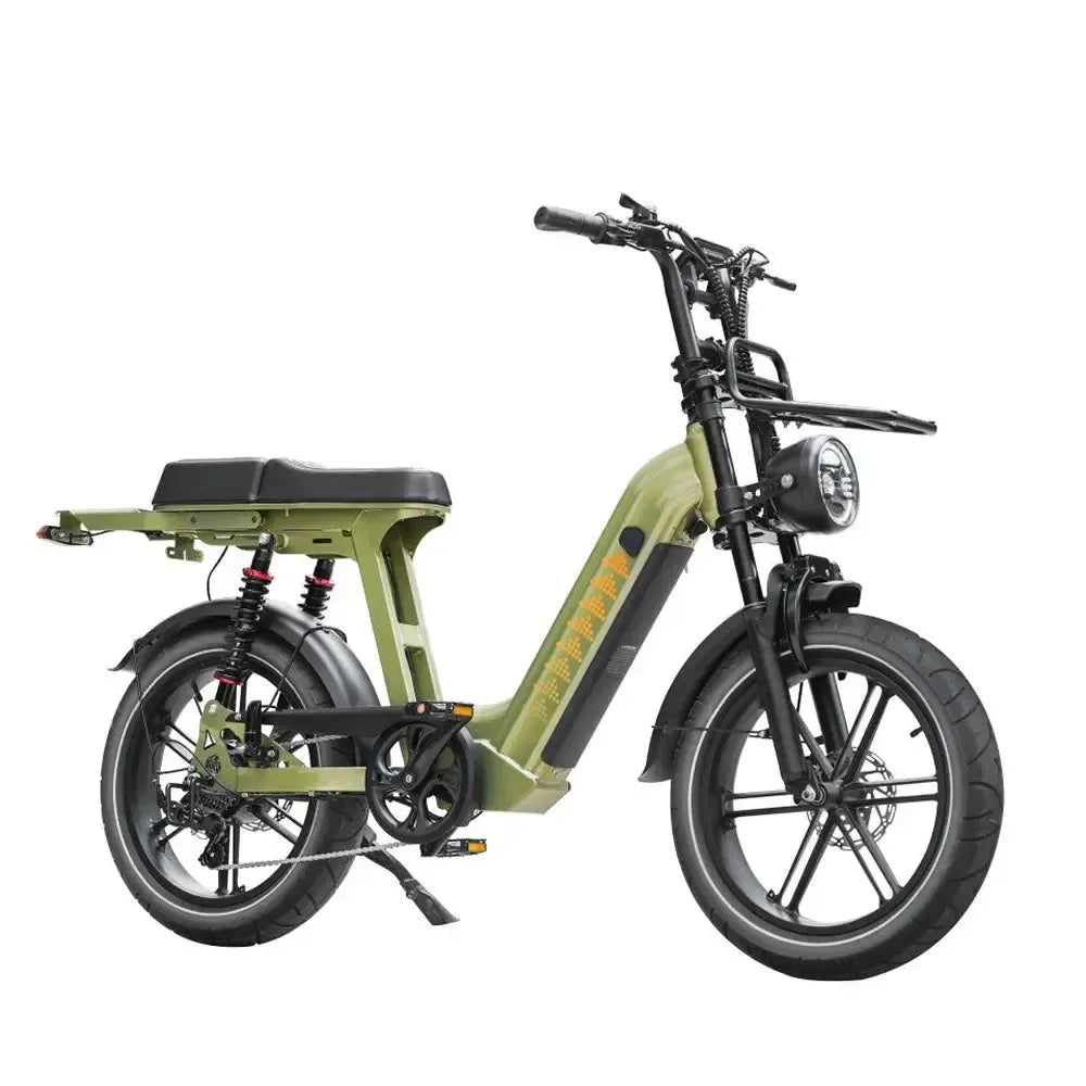 V20 Comfort Pro - Groen - fatbikeskopen.nl