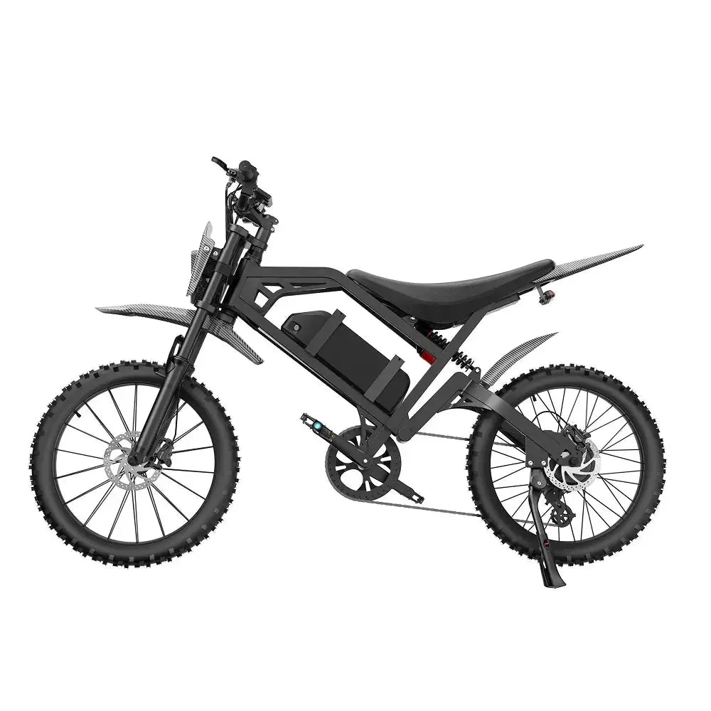 V20 Cross - Zwart - fatbikeskopen.nl