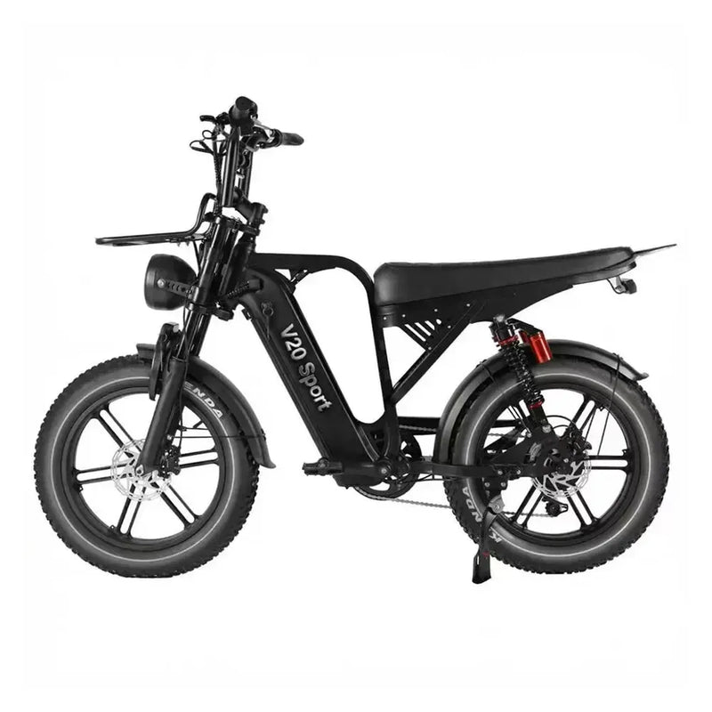 V20 Sport - Zwart - fatbikeskopen.nl