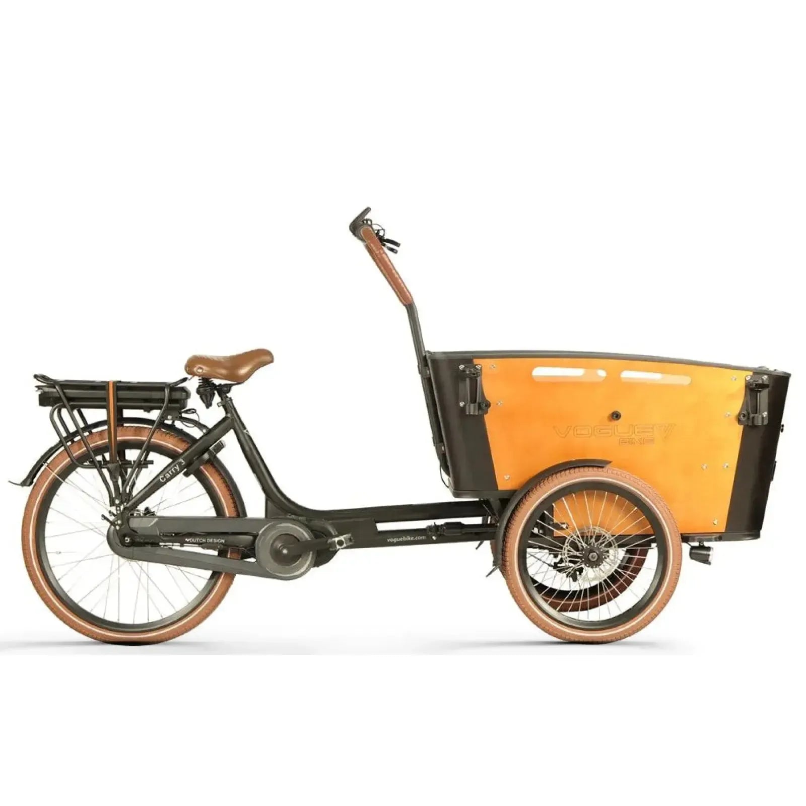 Vogue Carry 3 Bafang Max - Matt Black - fatbikeskopen.nl