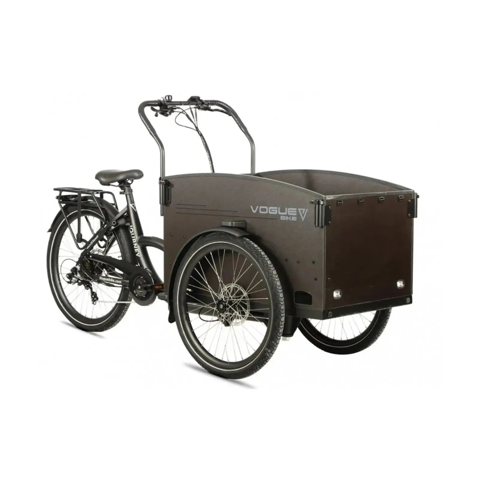 Vogue Journey Plus - Matt Black - Black - fatbikeskopen.nl