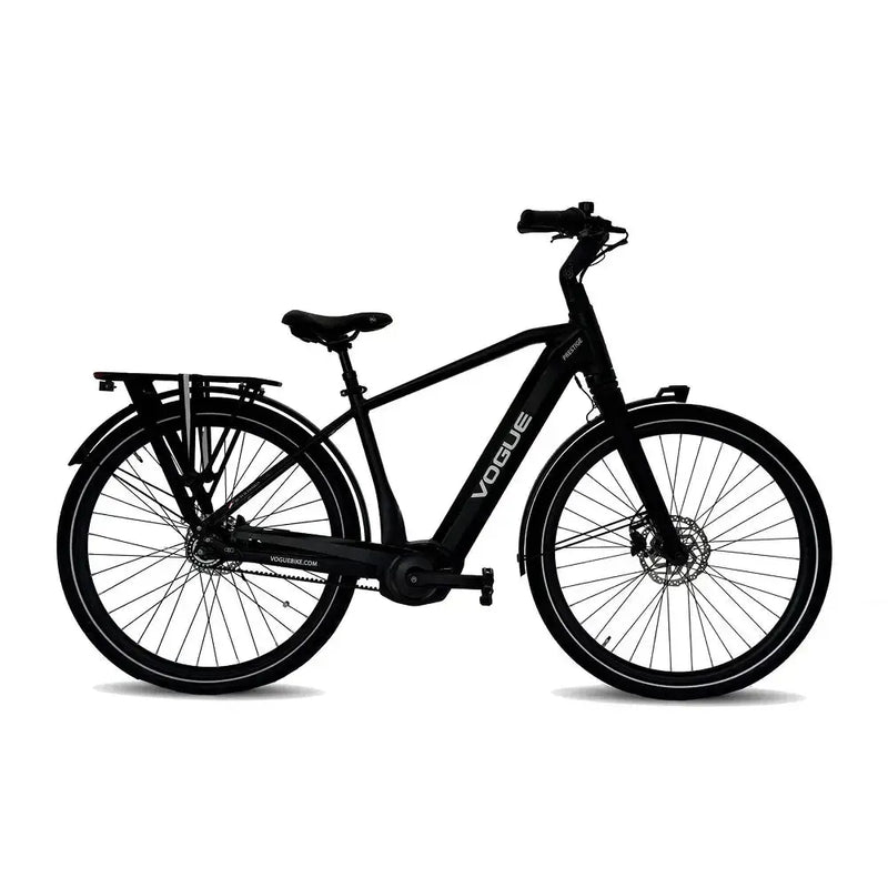 Vogue Prestige Belt-Drive - Hoge instap - Matt Black - fatbikeskopen.nl