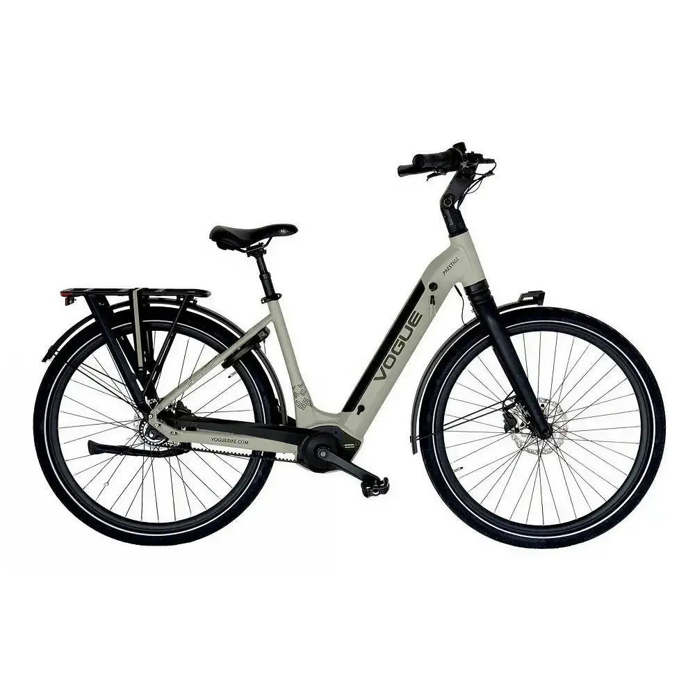 Vogue Prestige Belt-Drive - Lage instap - Cool Grey - fatbikeskopen.nl