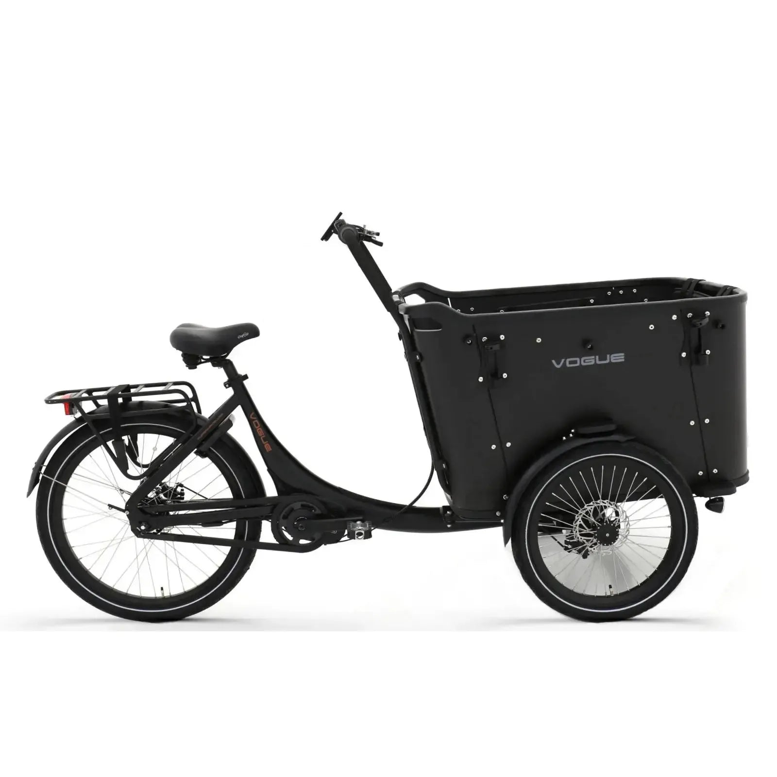 Vogue Superior 3 Deluxe - Matt Black - fatbikeskopen.nl