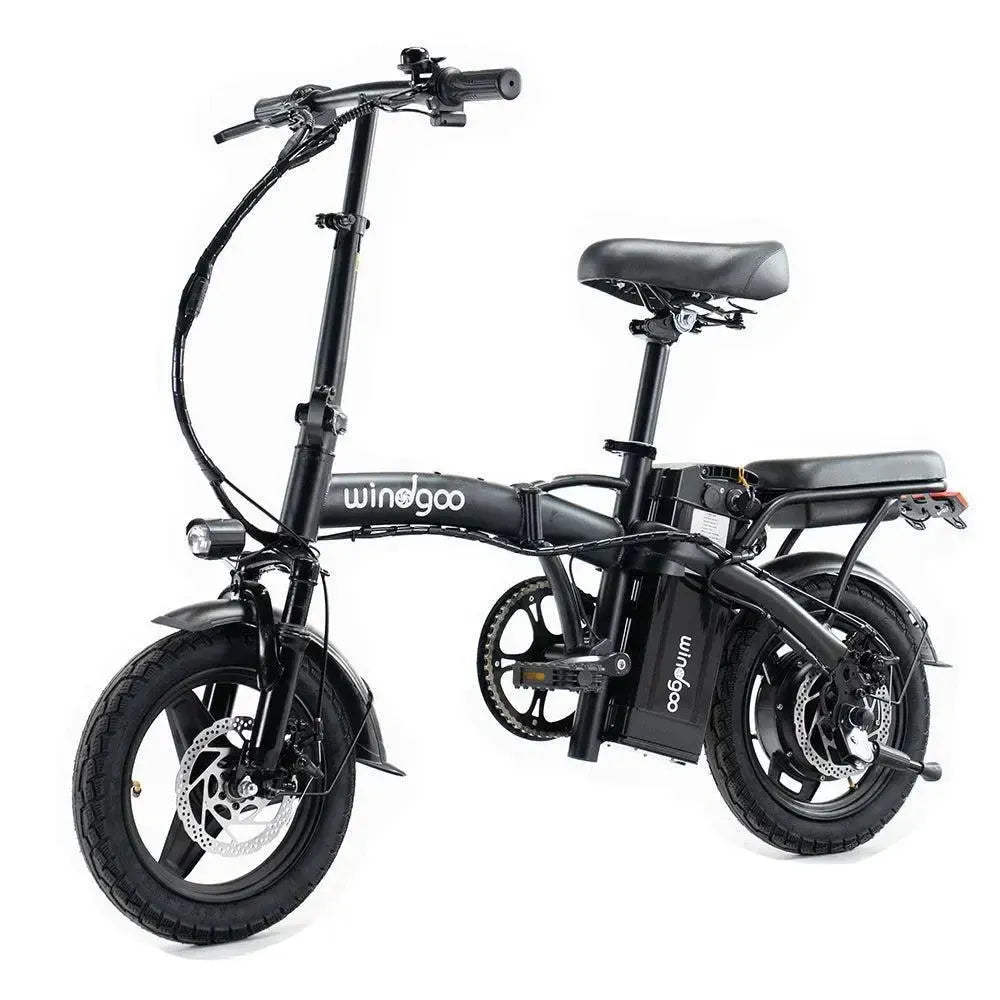Windgoo B22 - Zwart - fatbikeskopen.nl