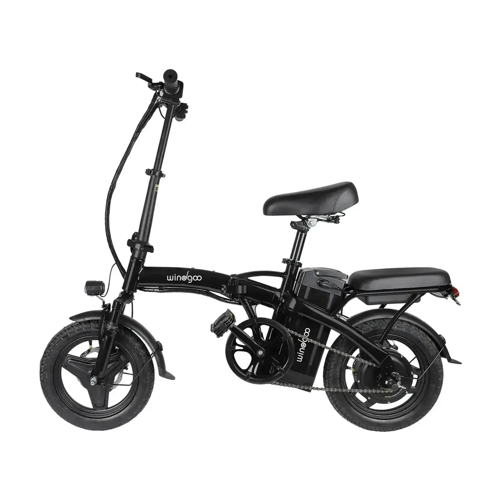 Windgoo B22 - Zwart - fatbikeskopen.nl