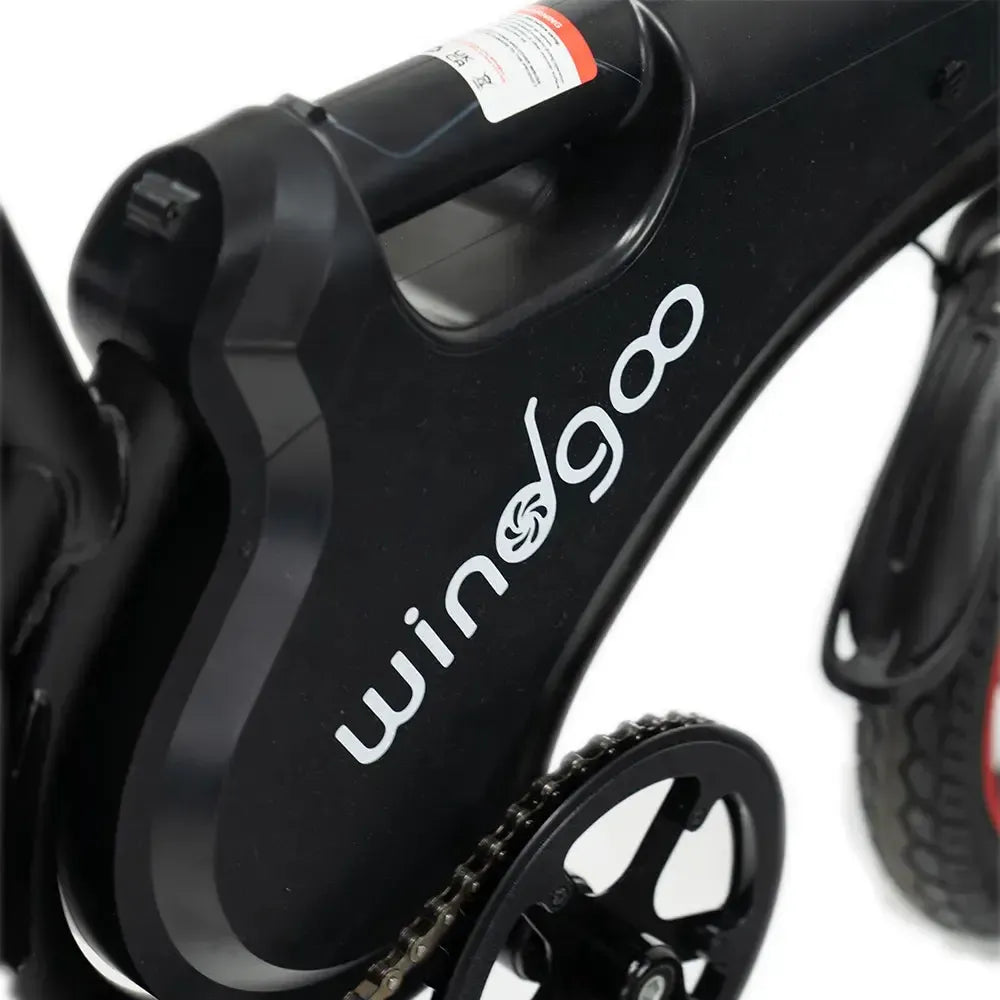 Windgoo B5 - Zwart - fatbikeskopen.nl