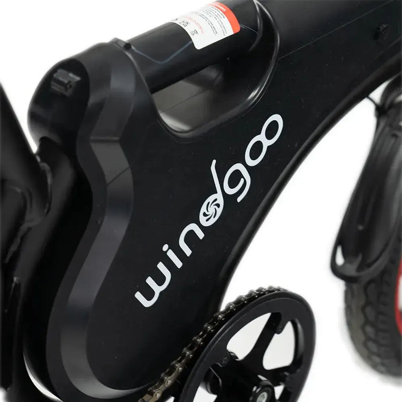 Windgoo B5 - Zwart - fatbikeskopen.nl