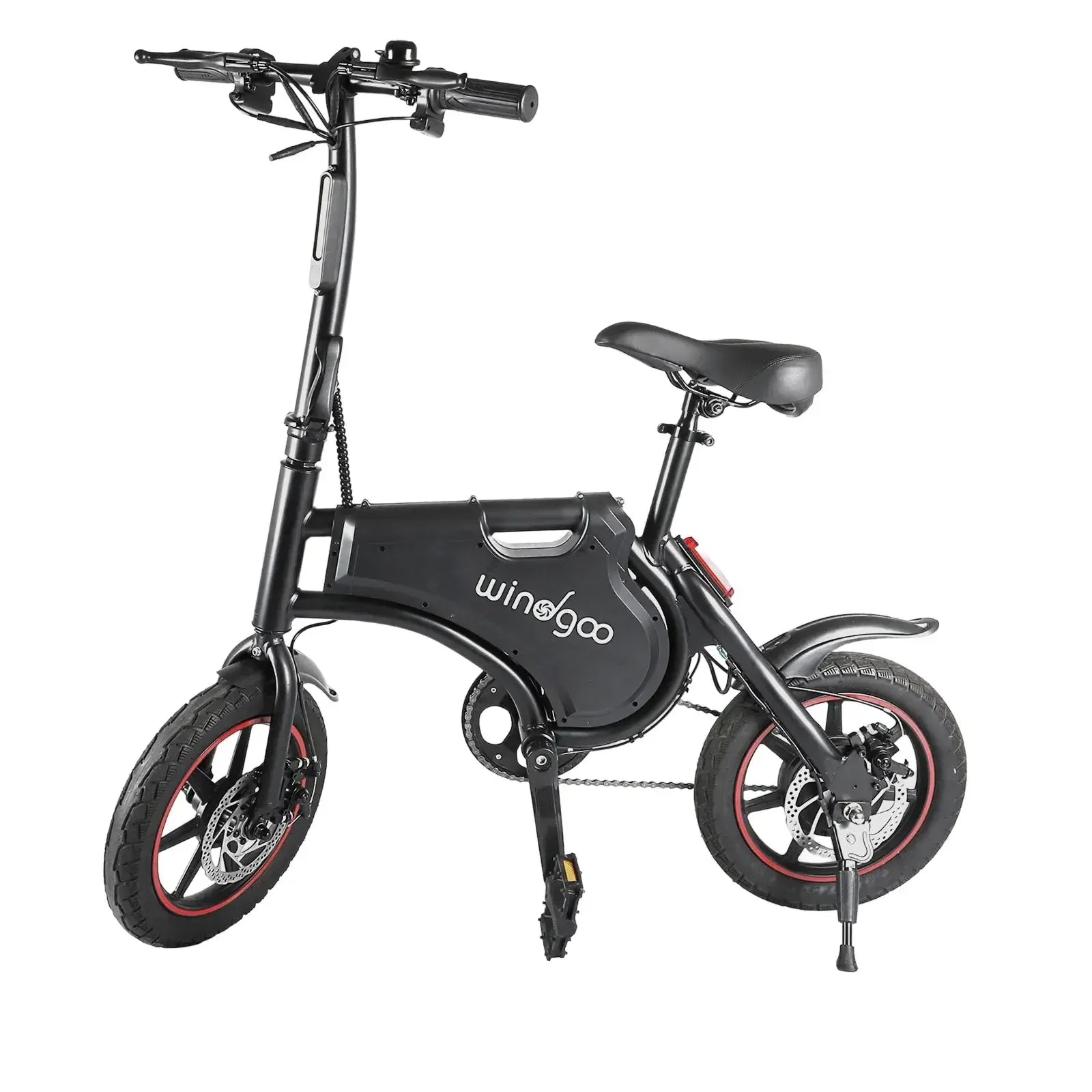 Windgoo B5 - Zwart - fatbikeskopen.nl