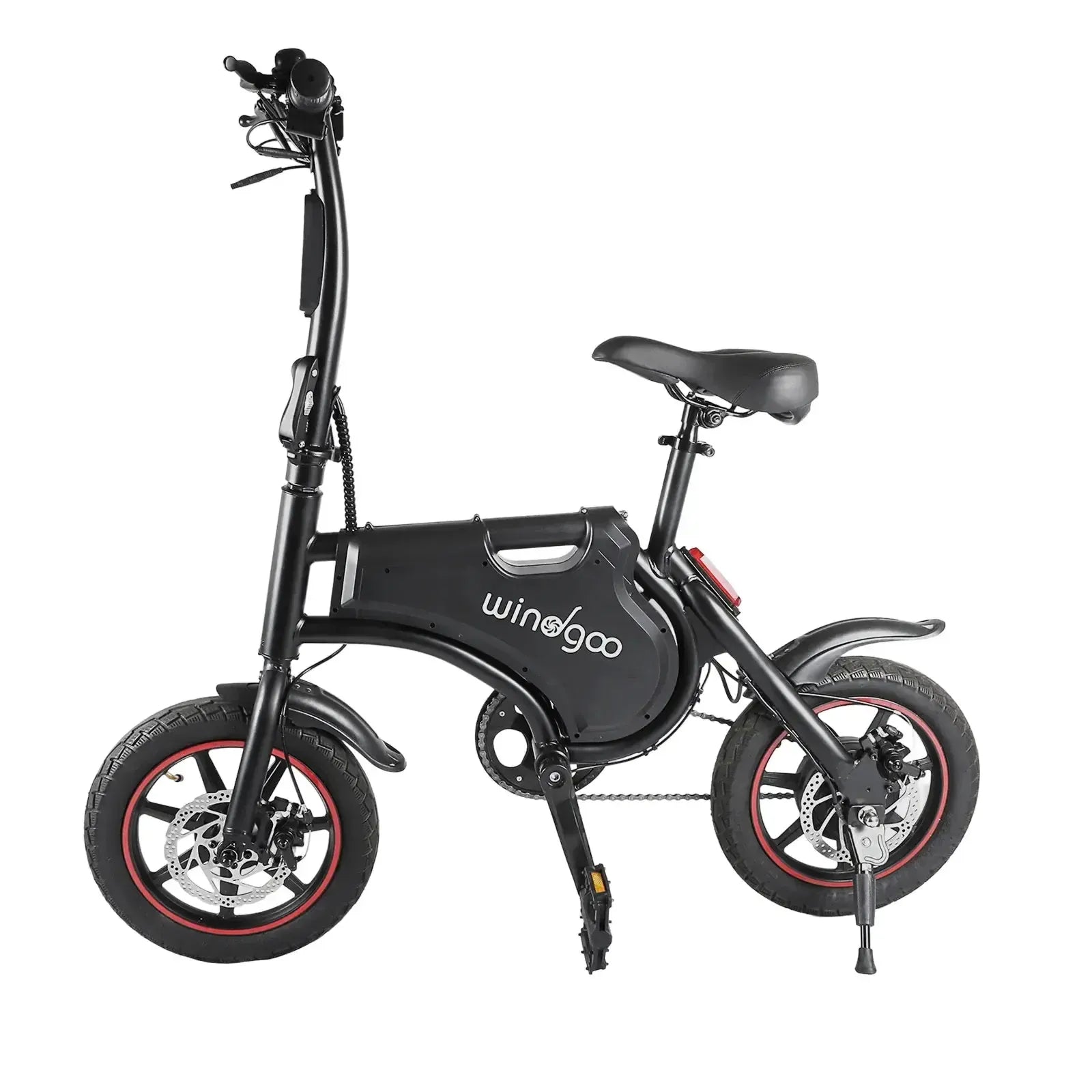 Windgoo B5 - Zwart - fatbikeskopen.nl