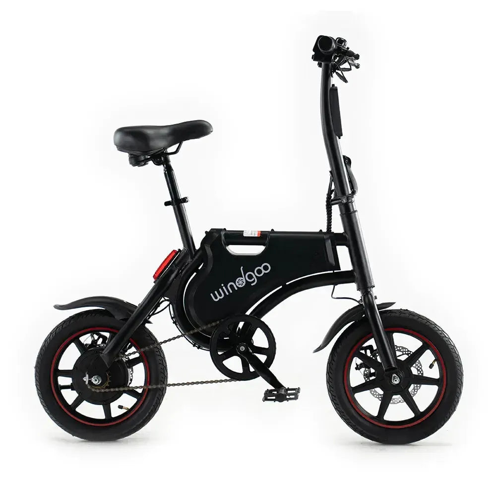 Windgoo B5 - Zwart - fatbikeskopen.nl
