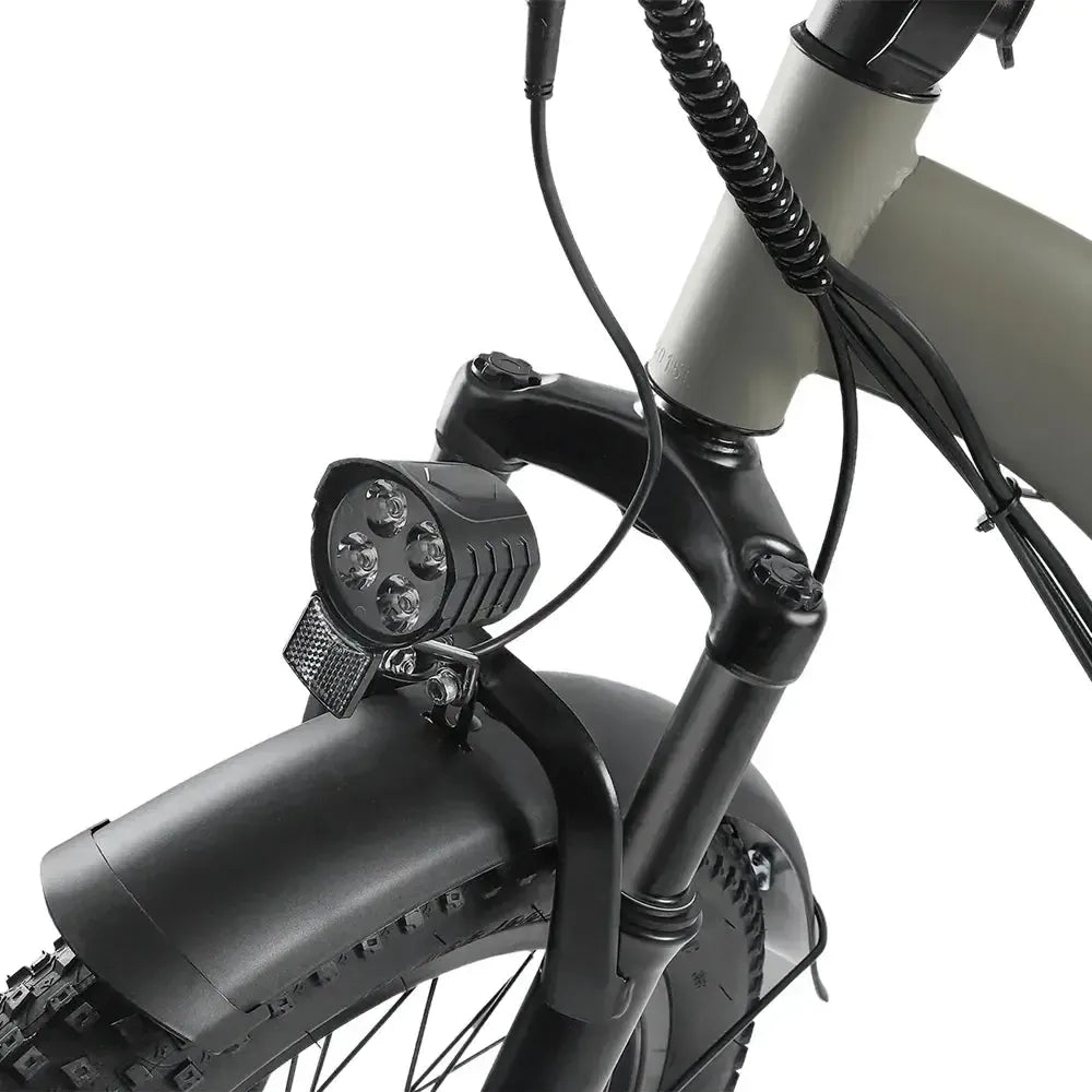 Windgoo E20 - Bruin - fatbikeskopen.nl