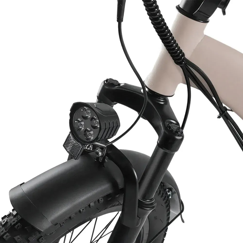 Windgoo E20 - Creme - fatbikeskopen.nl