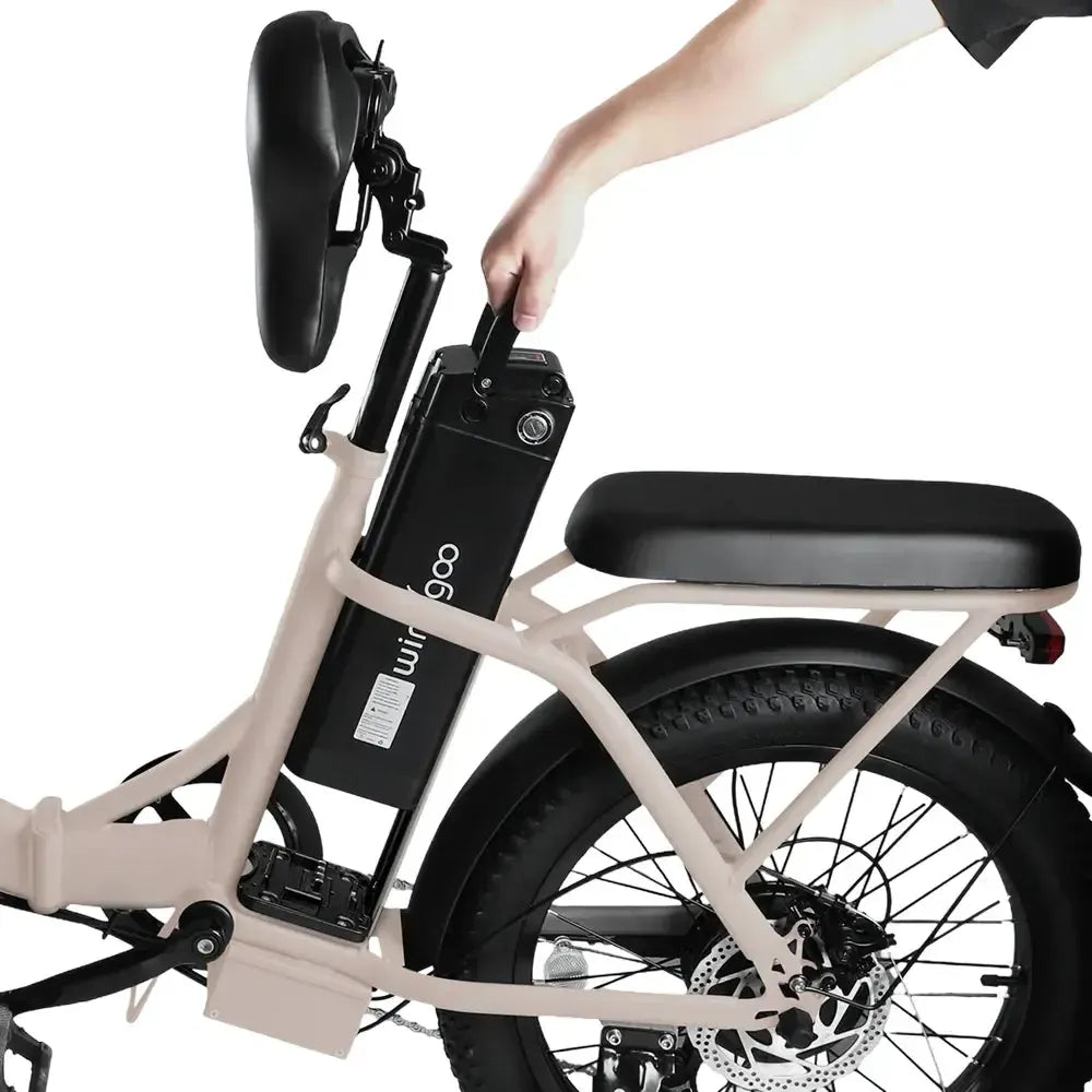 Windgoo E20 - Creme - fatbikeskopen.nl