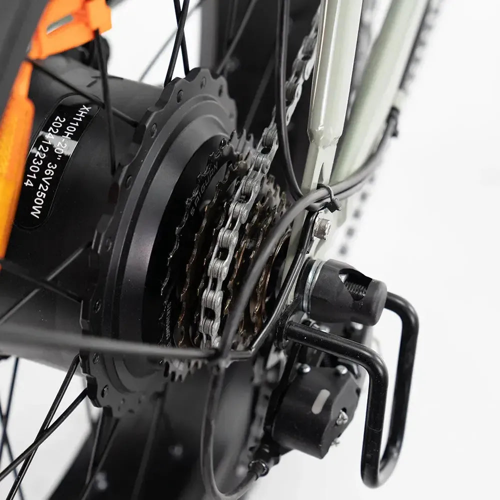 Windgoo E20 Pro - Beige - fatbikeskopen.nl