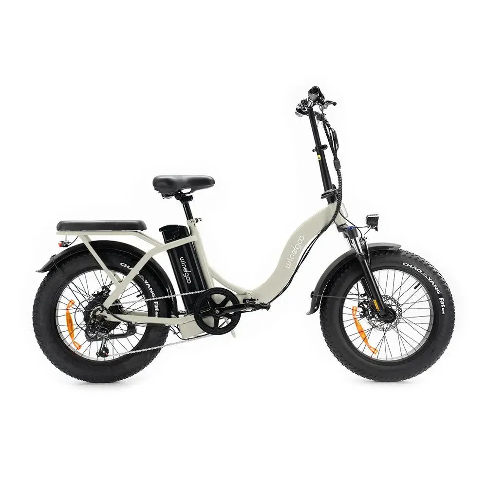 Windgoo E20 Pro - Beige - fatbikeskopen.nl
