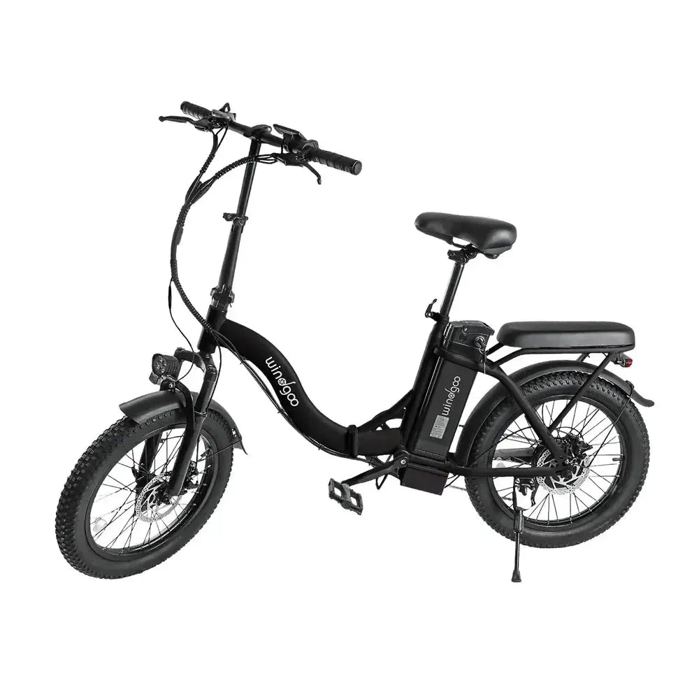 Windgoo E20 - Zwart - fatbikeskopen.nl