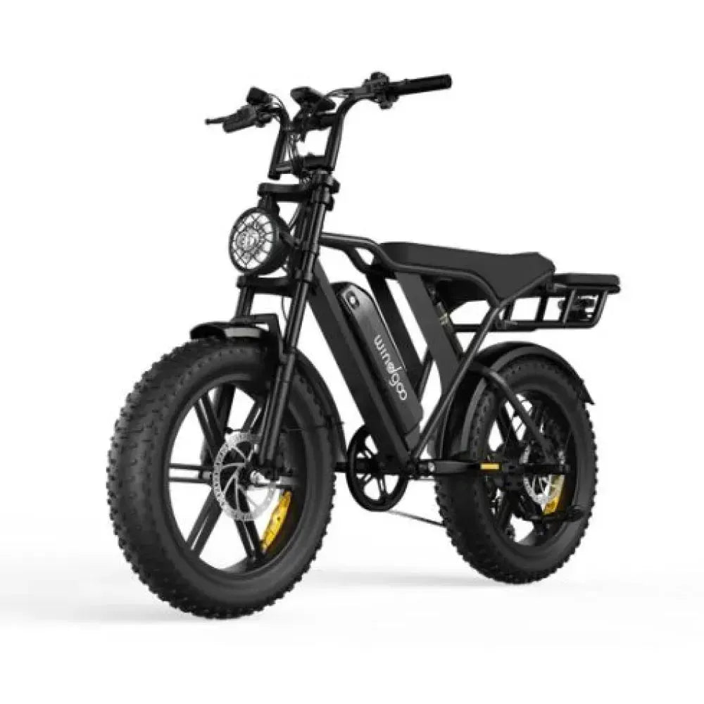 Windgoo F20 - Zwart - fatbikeskopen.nl