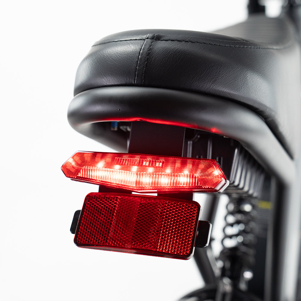 Ouxi H9 - Fatbike - Zwart
