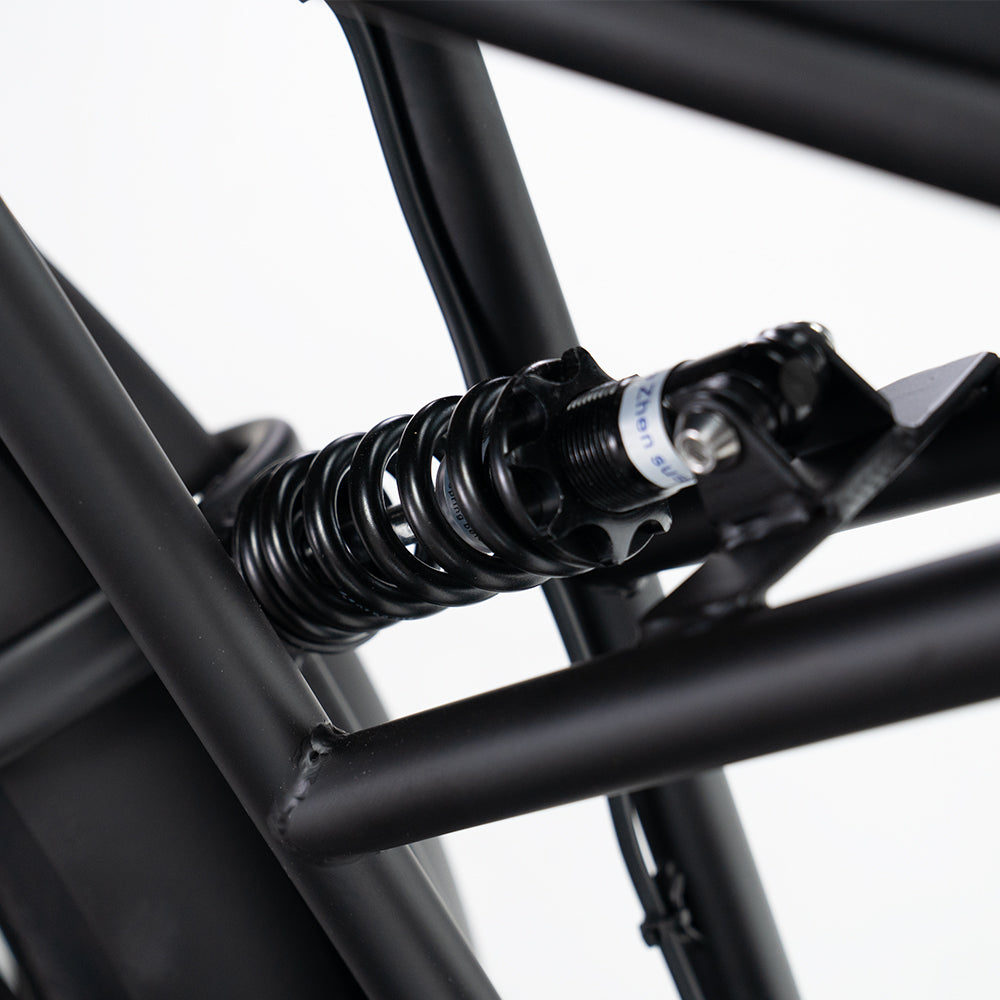 Ouxi H9 - Fatbike - Zwart
