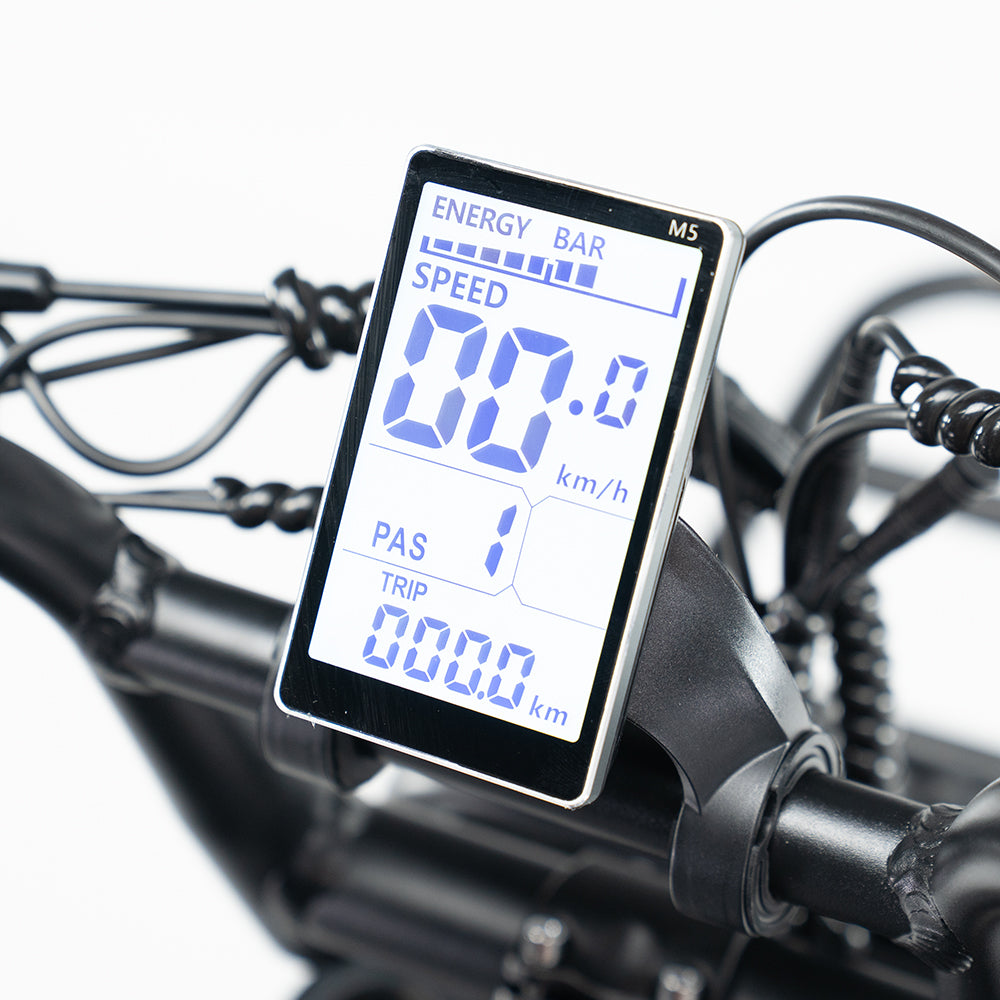 Ouxi H9 - Fatbike - Zwart