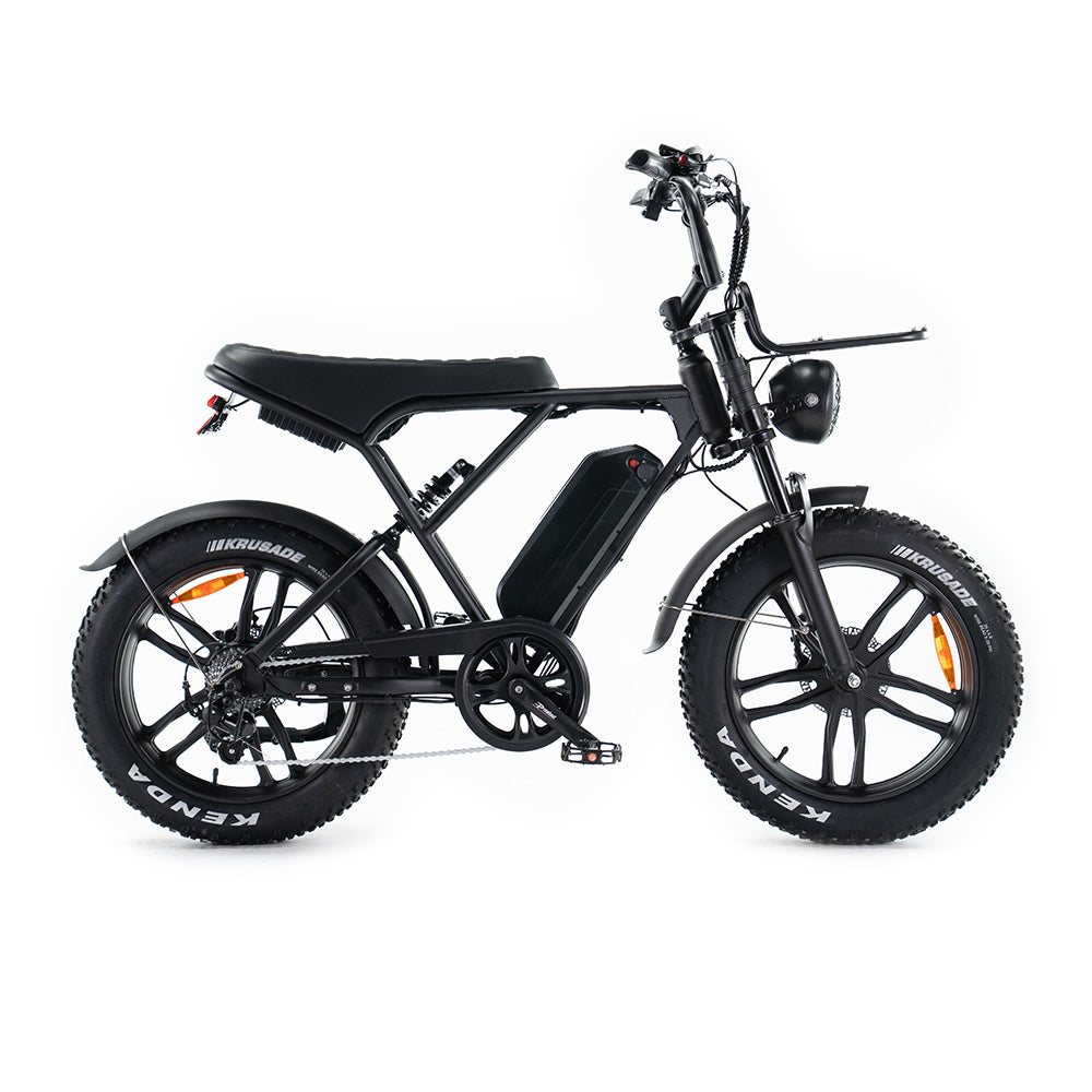 Ouxi H9 - Fatbike - Zwart