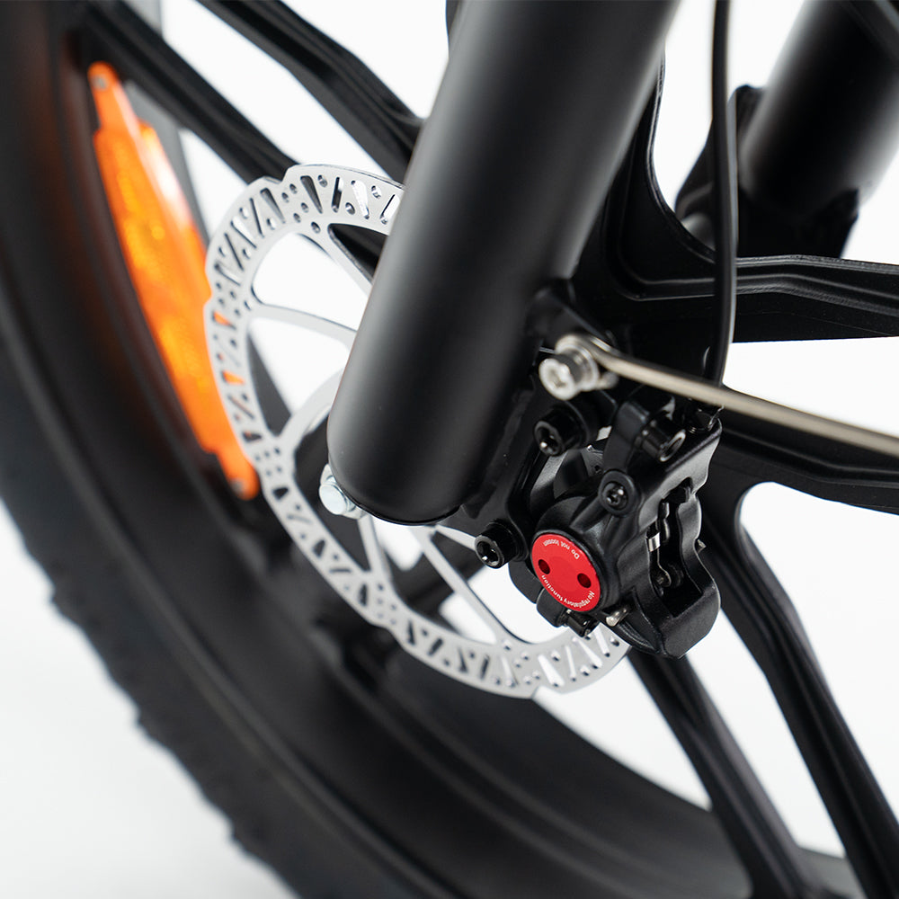 Ouxi H9 - Fatbike - Zwart