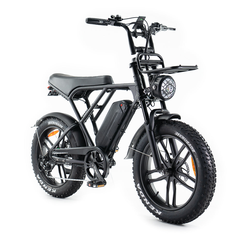Ouxi H9 - Fatbike - Zwart