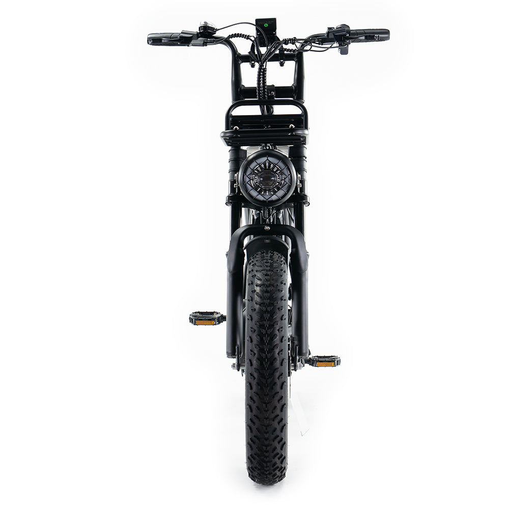 Ouxi H9 - Fatbike - Zwart